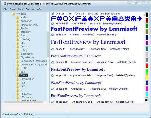 FastFontPreview(字体快速预览) V3.0.2