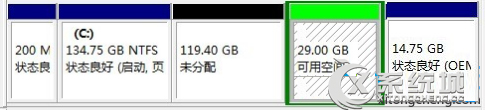 Win7分区失败提示“该磁盘已包含最大分区数”怎么办？