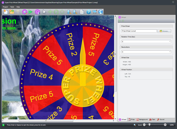 Super Prize Wheel(转盘设计软件) V2.1.2