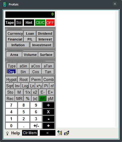ProKalc(科学计算器) V7.9.6.171