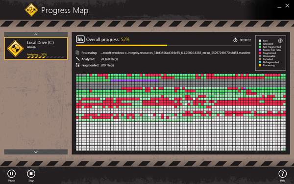 Progress Map(平板电脑磁盘整理) V1.3.0.0