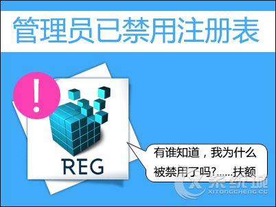 打开注册表弹出提示注册表被管理员禁用的解决方案