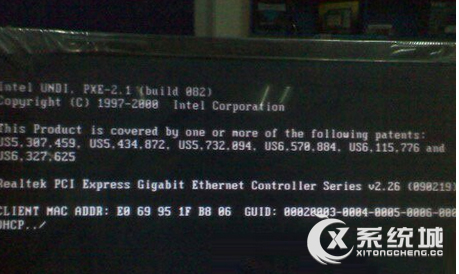 Win7一开机就出现“CLIENT MAC ADDR”怎么办？