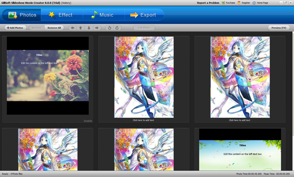 GiliSoft Slideshow Movie Creator(幻灯片制作软件) V8.0