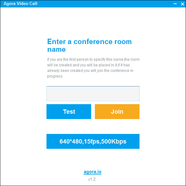 Agora Video Call(音频测试工具) V1.2