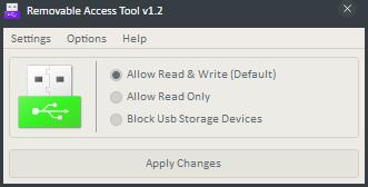 Removable Access Tool(U盘权限管理) V1.2 绿色版