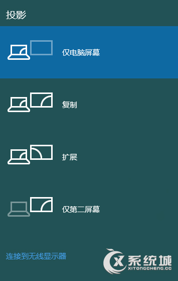 Win10笔记本切换到外接显示器的操作方法