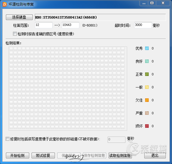 怎么使用DiskGenius硬盘检测坏道？修复硬盘坏道的过程