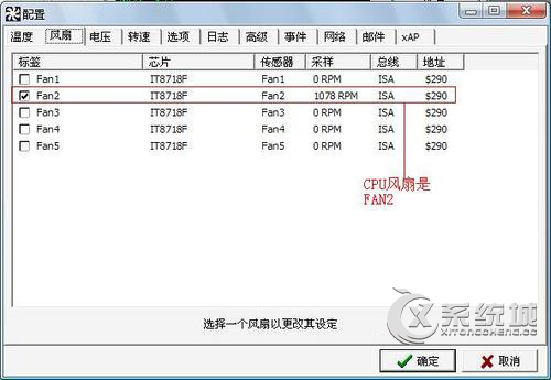 CPU风扇转速怎么调？Win7利用SpeedFan调节CPU风扇转速的方法