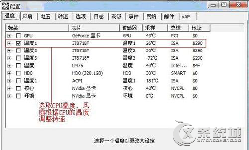 CPU风扇转速怎么调？Win7利用SpeedFan调节CPU风扇转速的方法