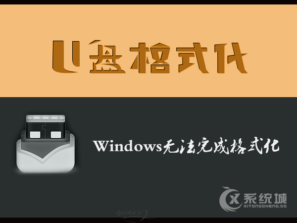 SD卡/U盘格式化的时候提示“Windows无法完成格式化”怎么解决？