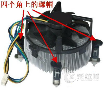 电脑CPU风扇怎么拆下来？CPU风扇的拆卸的过程