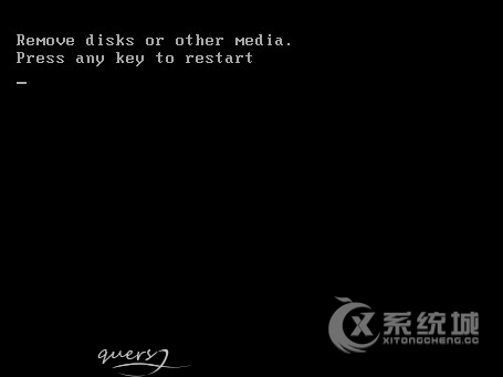 Win7开机出现“Remove disks or other media”怎么处理？