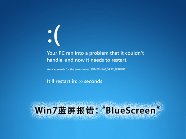 Win7系统蓝屏报错“BlueScreen”的应对措施