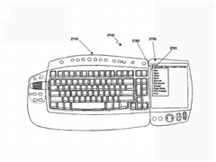 微软申请新专利：键盘压感触控屏