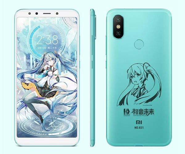 小米6X初音未来限量版和普通版区别对比