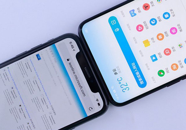 OPPOFindX和iPhone X对比