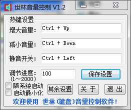 世林音量控制软件