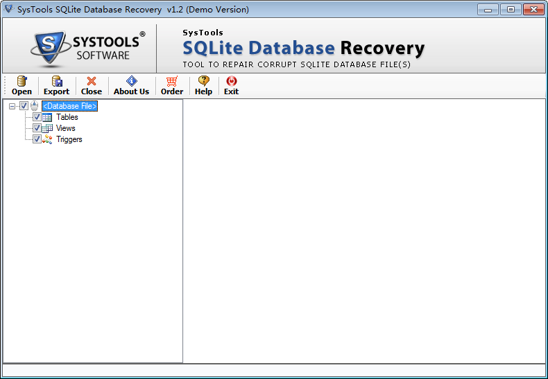 SysTools SQLite Database Recovery