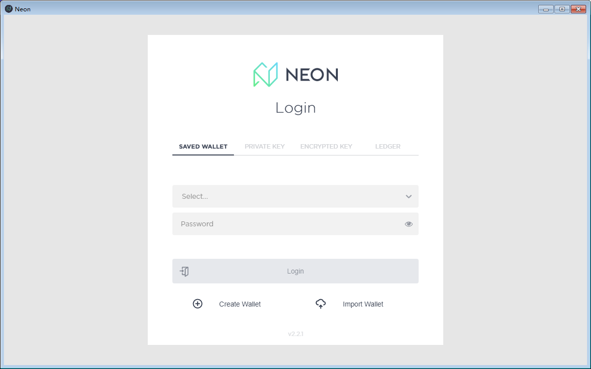 Neon(区块链钱包) V2.2.1 英文安装版