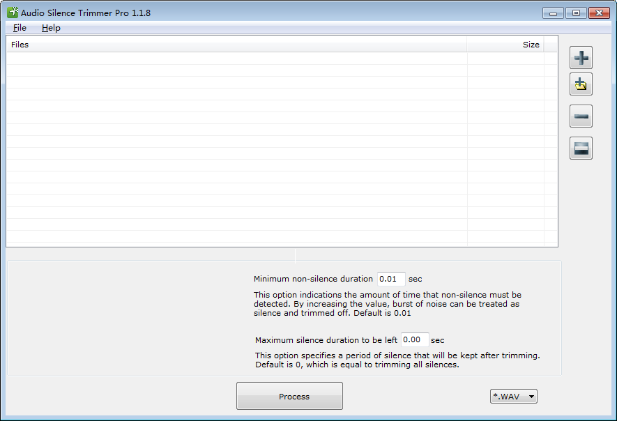 Audio Silence Trimmer Pro(音频静音微调器) V1.1.8 英文安装版