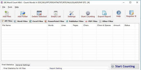 Word Count Mini(word字数统计软件) V4.2.1.22 英文安装版