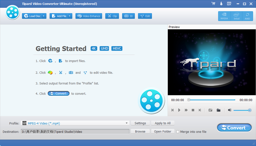 Tipard Video Converter Ultimate(视频转换工具) V9.2.38 英文安装版