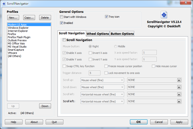 ScrollNavigator(辅助滚动条控制) V5.13.4 英文安装版