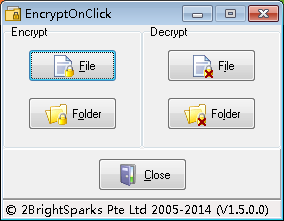 EncryptOnClick V1.5 英文安装版