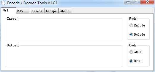 Encode/Decode Tools(编码转换工具) V1.0.1 绿色版