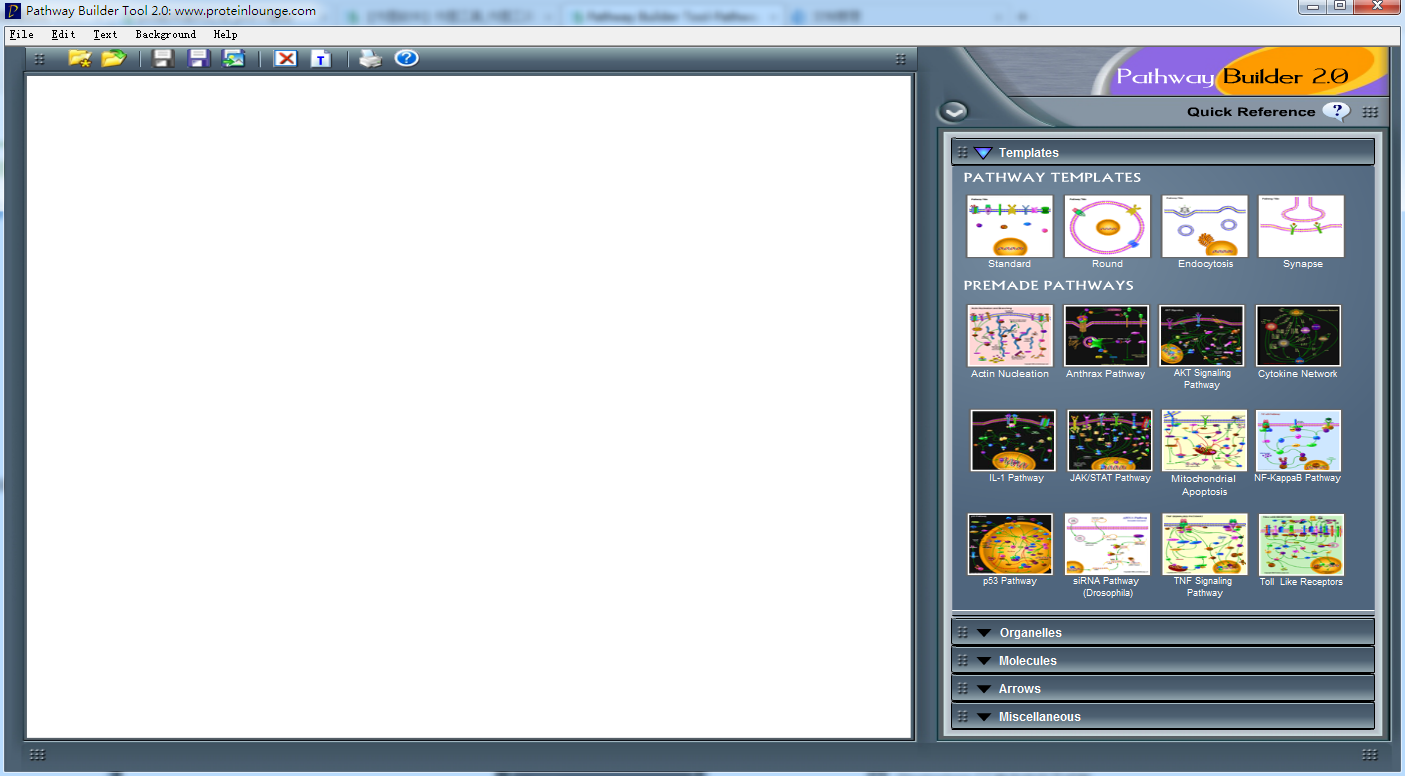 Pathway Builder Tool(信号通路作图软件) V2.0 绿色版