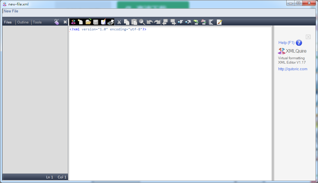 XMLQuire(XML编辑器) V1.17 绿色英文版