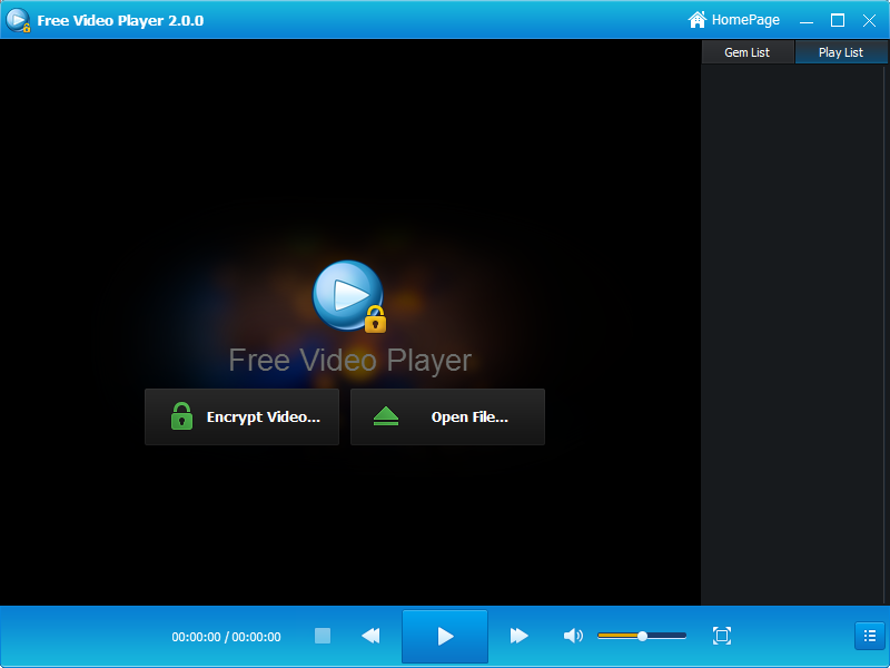 Gilisoft Free Video Player V2.0 英文安装版