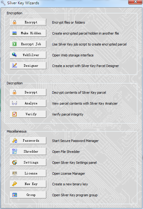 Silver Key(文件加密软件) V5.2.2 英文安装版