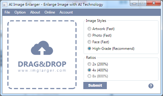 AI Image Enlarger(智能图像放大工具) V1.4.4 英文安装版