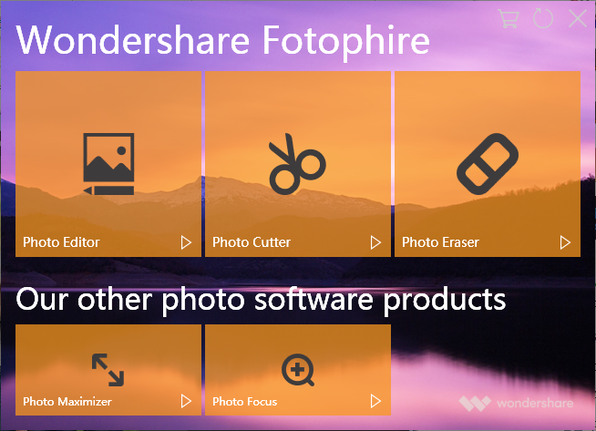 Wondershare Fotophire(智能图片处理) V1.3.0 英文安装版