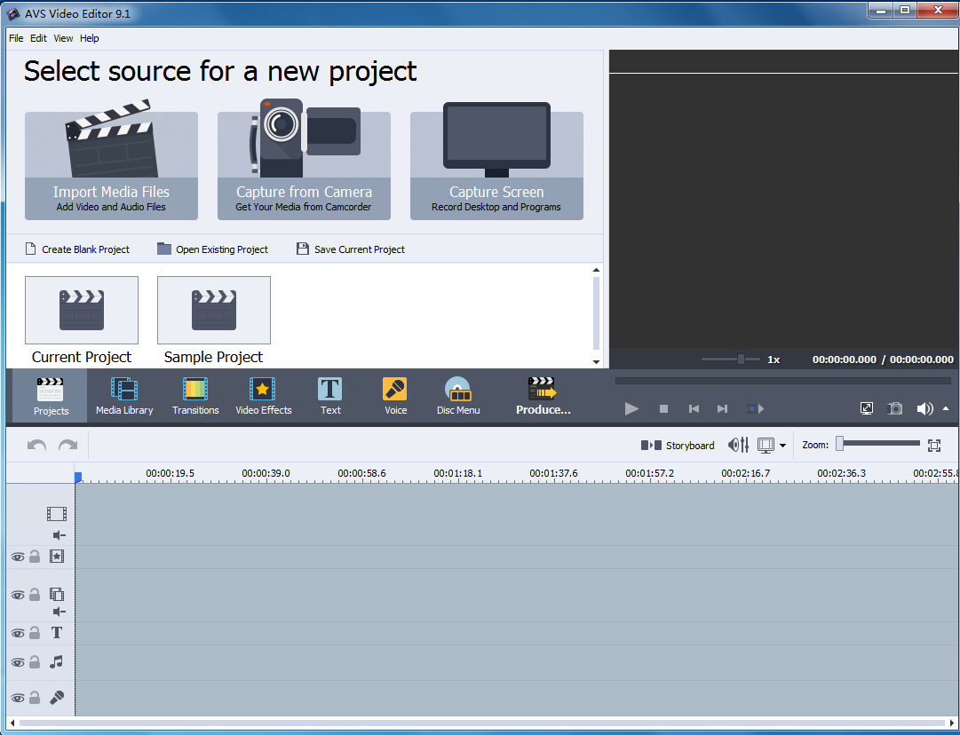 AVS Video Editor V9.1 绿色英文版