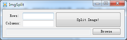 ImgSplit(图片分割软件) V1.0 绿色英文版