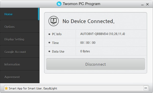 Twomon PC Program(电脑屏幕复制拓展软件) V2.0.65.0 英文安装版