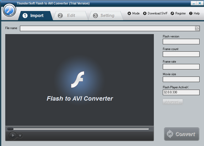 ThunderSoft Flash to AVI Converter V4.0 英文安装版