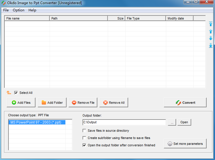 Okdo Image to Ppt Converter V5.6 英文安装版