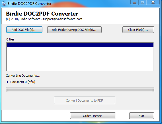 Birdie DOC2PDF Converter V2.1 英文安装版