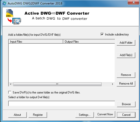 AutoDWG DWG2DWF Converter 2018 V4.05 英文安装版