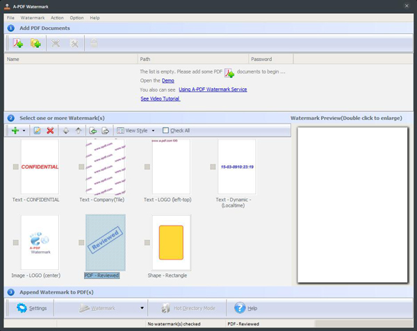 A-PDF Watermark V4.7.6 英文安装版