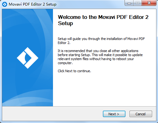 Movavi PDF Editor(PDF编辑软件) V2.3 英文安装版