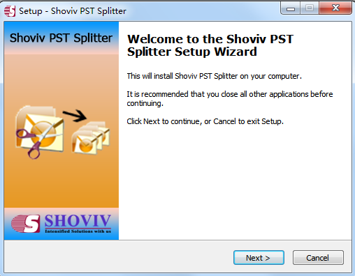 Shoviv PST Splitter(PST分割软件) V18.09 英文安装版