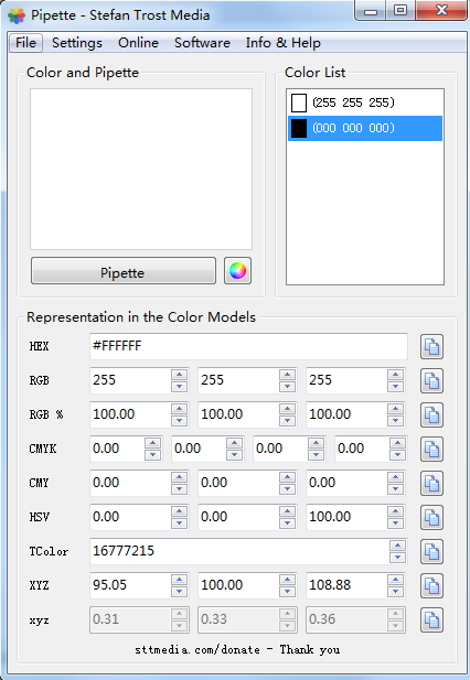 Pipette(取色软件) V20.2.24 中文绿色版