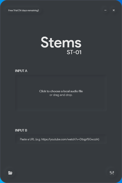 Stems(音频音轨分离软件) V0.0.1 英文安装版