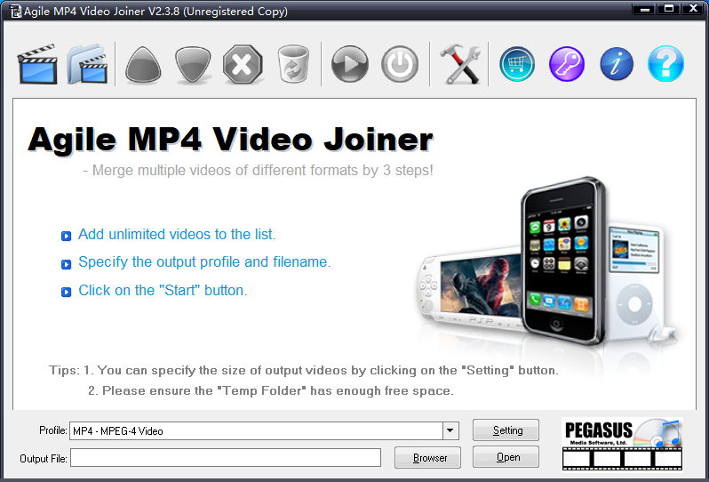 Agile MP4 Video Joiner V2.38 英文安装版