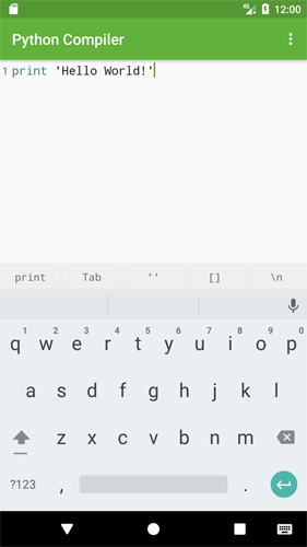 Python编译器安卓版 V1.8
